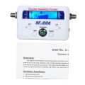 Digital Sat-ellite Finder Sat-ellite Signal Meter Mini Digital Sat-ellite Signal Finder Meter with LCD Display Digital Satfinder with Compass. 