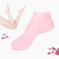 Women Comfortable Breathable Silicone Exfoliating Foot Care Ankle Sock. 