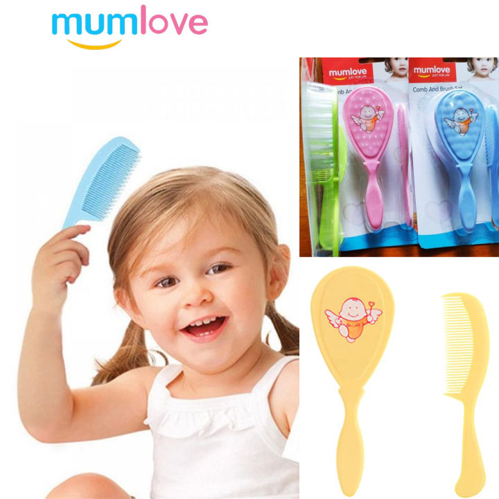 Baby Hair Brush and Comb Set for Newborn and Toddler Boy or Girl