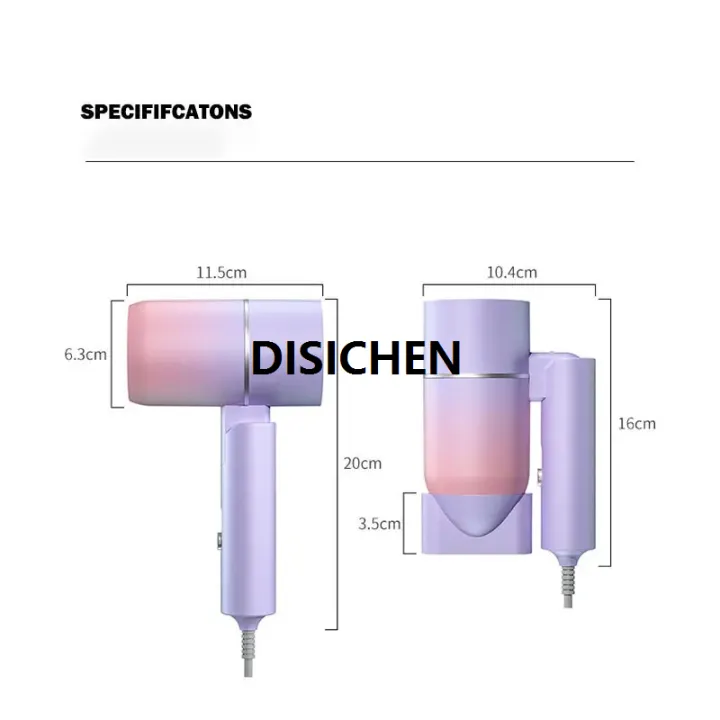 DISICHEN%20MIni%20Folding%20Hairdryer%20220V-240V%20750W%20with%20ing%20Bag%20Hot%20Air%20Anion%20Hair%20Care%20for%20Home%20Travel%20Hair%20Dryer%20Blow%20Drier%20Portable%20Luxury%20-%20Image%205