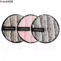 MAANGE 3pcs Make Up Remover Microfiber Pad Makeup Puff Reusable Double-Side Face Cleansing Towel. 