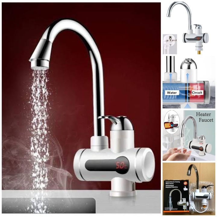 Osaka Instant Electric Water Heating Tap 3000 Watt Instant Hot And Cold Water
