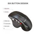 Wireless Vertical Mouse 2.4G Ergonomic Vertical Gaming Mouse 6-Button Design Aluminum Alloy Side Scroll Wheel Anti-Mouse Hand 10m Wireless Reception. 