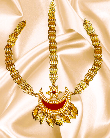 VaryGood%20Cultural%20Sirbandi%20Micron%20Gold%20Plating%20Sirbandi%20For%20Women%20-%20Image%202