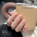 GAOY Goya Internet celebrity cheese material nail polish glue 2025 new ice cream sequin Christmas manicure. 
