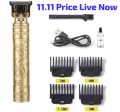 Vintage T9 Rechargeable Electric Hair Trimmer plastic body for men. 