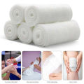 4.5m Length Gauze Roll Bandage Sterile Stretch Medical Tape First Aid Wound Care. 