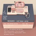 Cash Register Toy Set for Kids Ages 3+-pink. 