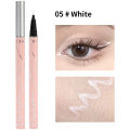 Cream no tool liquid eyeliner matte colored pencil white red party eye makeup waterproof long lasting quick-drying black eyeliner. 