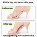 Anti Slip Sole Pads For High-Heels Arch Support Self-adhesive Sandals Insole Summer Comfortable Gel Insoles Silicone Cushion. 