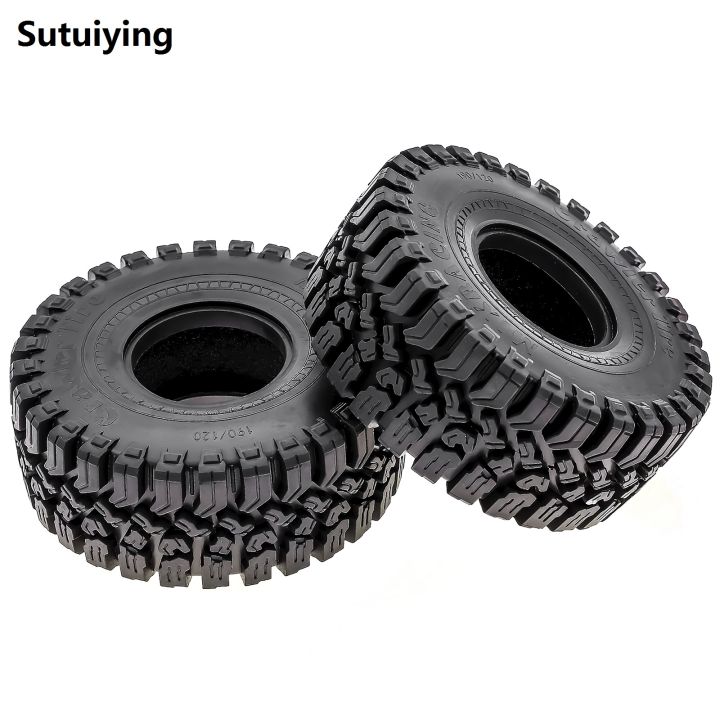 Sutuiying%201.9%20Crawler%20Tires%201/10%20RC%20Soft%20Rubber%20Mud%20Tyres%20118mm%20With%20Foam%20Insert%20Fashion%20For%20RC%20Crawler%20Car%20Traxxas%20TRX4%20Axial%20SCX10%20SCX10%20II%20RC4W%20-%20Image%204