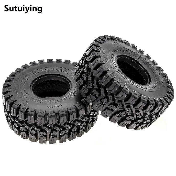 Sutuiying%201.9%20Crawler%20Tires%201/10%20RC%20Soft%20Rubber%20Mud%20Tyres%20118mm%20With%20Foam%20Insert%20Fashion%20For%20RC%20Crawler%20Car%20Traxxas%20TRX4%20Axial%20SCX10%20SCX10%20II%20RC4W%20-%20Image%204