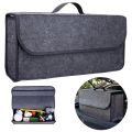 Durable Foldable Car Trunk Storage Box Felt Anti Slip Car Boot Organizer Compartment Large Capacity Vehicle Storage Organizer for Car Stowing and Tidying. 