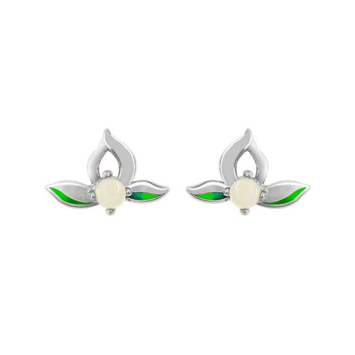 %E3%80%90Top%20Picks%E3%80%91New%20Chinese%20Natural%20Hetian%20Jade%20Lotus%20Ear%20Stud%20Women's%20Advanced%20Earrings%20Simple%20Elegant%20Glue%20Dropping%20Earrings%20-%20Image%206