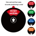 Penasfe Door Signage Office Privacy Sign Set Do Not Disturb Out of Office Please Knock Conference Room Signs Self-adhesive Magnetic for Legible. 