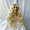 Sutuiying Fox demon little red lady rice white long curly hair in large wave synthetic fiber high temperature silk whole hair set. 