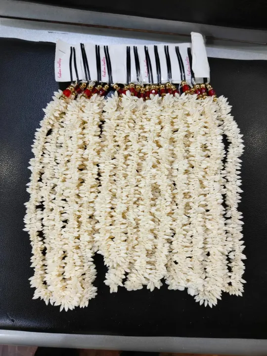 Gajra%20Hair%20Bun%20Gajra%20Hair%20Accessories%20Women's%20Hair%20Decorations%20Floral%20Hairpins%20Hair%20Accessories%20-%20Image%207