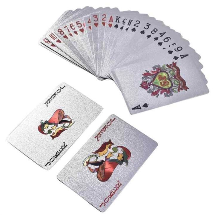 Tash%20Deck%20of%20Waterproof%20Cards,%20Flexible%20PVC%20Plastic%20Gold/sliver%20Playing%20Cards%20-%20Image%204