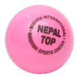 Pink Light Weight Soft Wind Nepal Top Cricket Ball. 