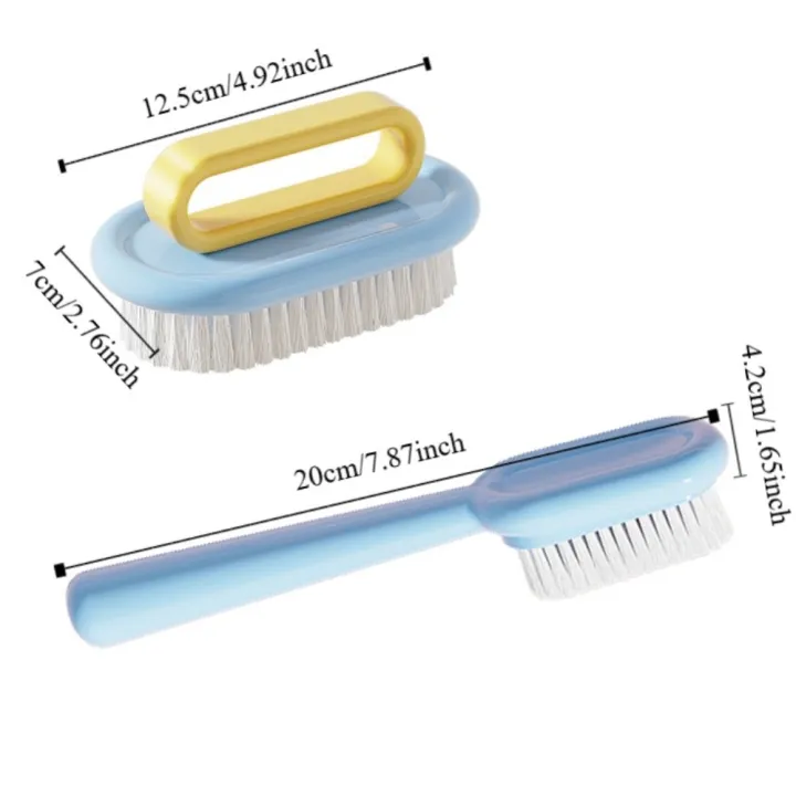 2PCS/SET%20Durable%20Plastic%20Long%20Handled%20Shoe%20Brush%20Soft%20Bristled%20Ergonomic%20Board%20Brush%20Portable%20Shoe%20Washing%20Brush%20Household%20Use%20-%20Image%202
