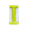 Practical Super Bright LED Solar Camping Light Rechargeable 2 Mode Flashlight Emergency Light Multipurpose EU Plug Working Light Hiking Camping. 
