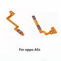 For OPPO A5S Power on / off Switch Button Side Volume Up Down Buttons Flex Cable Replacement Parts. 