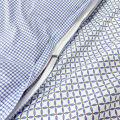 Luxurious Ultra-Soft King Size Mixed Cotton Blanket Cover With Zipper Closure. 