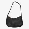 Plain Black Color Shoulder Bag For Women. 