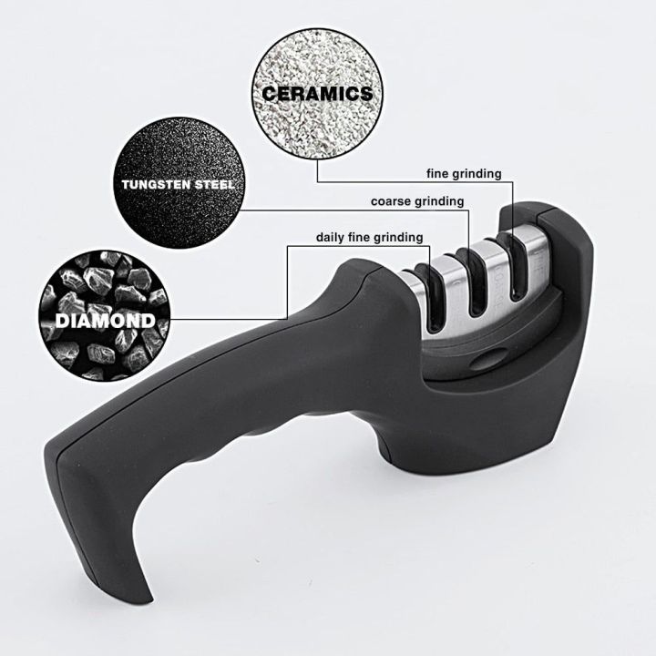 Kitchen Knife Sharpening Tool Helps Repair, Restore And Polish Blades