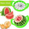 Watermelon Cutter Cantaloupe Melon Slicer Stainless Steel Kitchen Fruit Divider. 