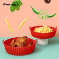 Wenefang Air Fryer Silicone Liners Air Fryer Silicone Pot Reusable Silicone Profesional Air Fryer Liners Food Safe Non Stick Air Fryer Basket Accesso. 