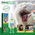 Wenefang 【The road to happiness Store】Dental men For Pets Dog Dental For Healthy Luxury Dog Teeth 30ml Dog men Eliminates Bad Breath Whitens Teeth. 