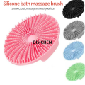 DISICHEN 1pcs Silica Gel Hair Scalp Massager Shampoo Brush Silicone Head Washer Brush Handheld Shower Scalp Scrubber Cleansing Brush 2025 New. 