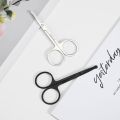 1Pcs Professional Small Ear Nose Hair Scissors, with Curved Safety Blades & Rounded Tip, for Trimming Small Details Facial Hair, Trimming Nasal Hair. 