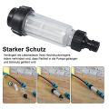 3/4 Inch Water Pre-Filter Water Filter Set with 5 Filter Inserts. 