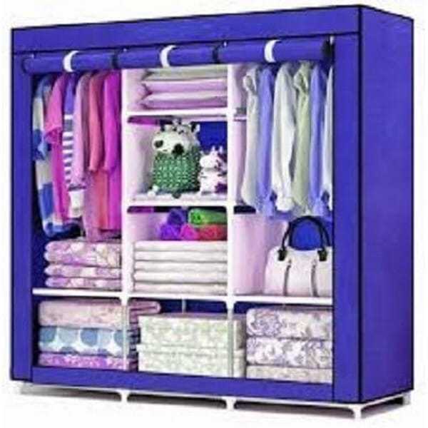 Premium Quality Wardrobe Closet Storage Organizer Clothes Rack Model ...