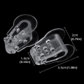 DISICHEN Profesional 2pieces=1pair Toe Orthosis Clip Pads Big Foot Bone Care Tools Splitter Thumb Hallux Valgus Bunion Corrector Overlap Separators. 