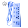 ICONIC B39-3M & 5M Cable 4 Port Extension Cord Multiplug, , 2500W, Universal Plug for Home & Office. 