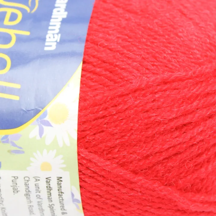 Vardhman%20Knitting%20Yarn%20100gm%20Red%20-%20Image%204