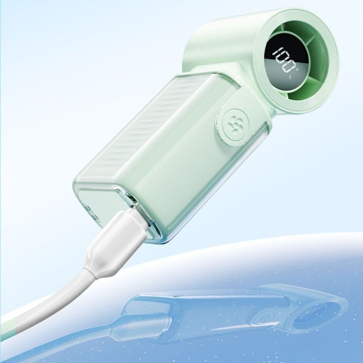 Portable%203000mAh%20Battery%20Mini%20Handheld%20Fan%205%20Gear%20Wind%20LED%20Display%20Portable%20Pocket%20Fan%20Rechargeable%20High%20Speed%20Turbo%20Fan%20Gift%20-%20Image%204