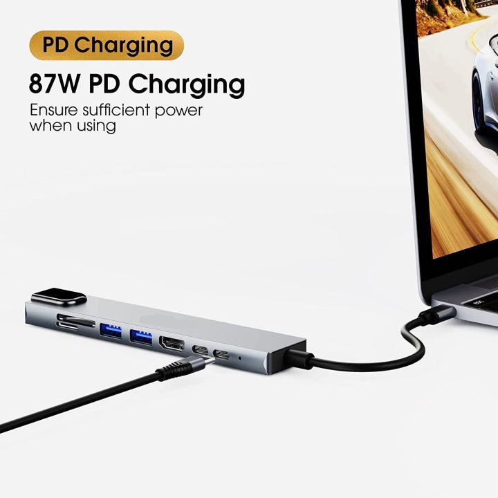 8%20in%201%20USB%20Type%20C%20Hub%20with%20USB,%20RJ45%20Ethernet,%20Type%20C,%20SD%20Card,%20TF%20Card%20and%20HDMI%20Output%20-%20Image%203