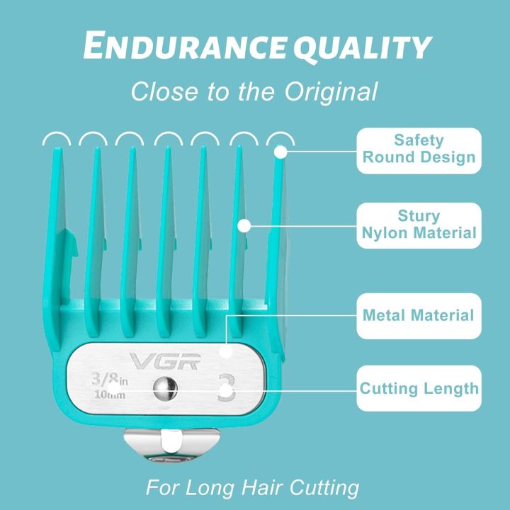 VGR%20Professional%20Magnetic%20Clipper%20Guide%20Combs%20Set%20(1.5mm-19mm)%20%7C%20Durable%208-Piece%20Metal%20Attachments%20For%20Precision%20Hair%20Trimming%20&%20Styling%20(Green)%20-%20Image%208