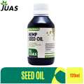 JUAS Hemp Seed Oil - Cold Pressed - 120 ml. 