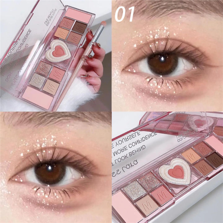 Cosmetic%20Eyeshadow%20Matte%20Natural%20Pink%2012%20Colors%20Love%20Eyeshadow%20Palette%20Cool%20Tone%20Low%20Saturation%20Tray%20Brown%20Korean%20Cosmetics%20-%20Image%207