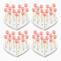 4 Piece Lollipop Display Stand White About 12x12x0.8cm Wedding Party Candy Dessert Stick Holder. 