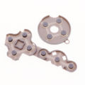 Fashion 10 Sets Conductive Rubber Silicone Pads For Xbox 360 Wireless Controller Contact Button D-Pad Repair Parts. 