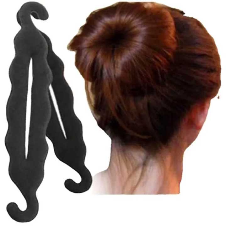 Women's Fashion Magic Hair Twist Styling Clip Stick Bun Maker Braid Tool