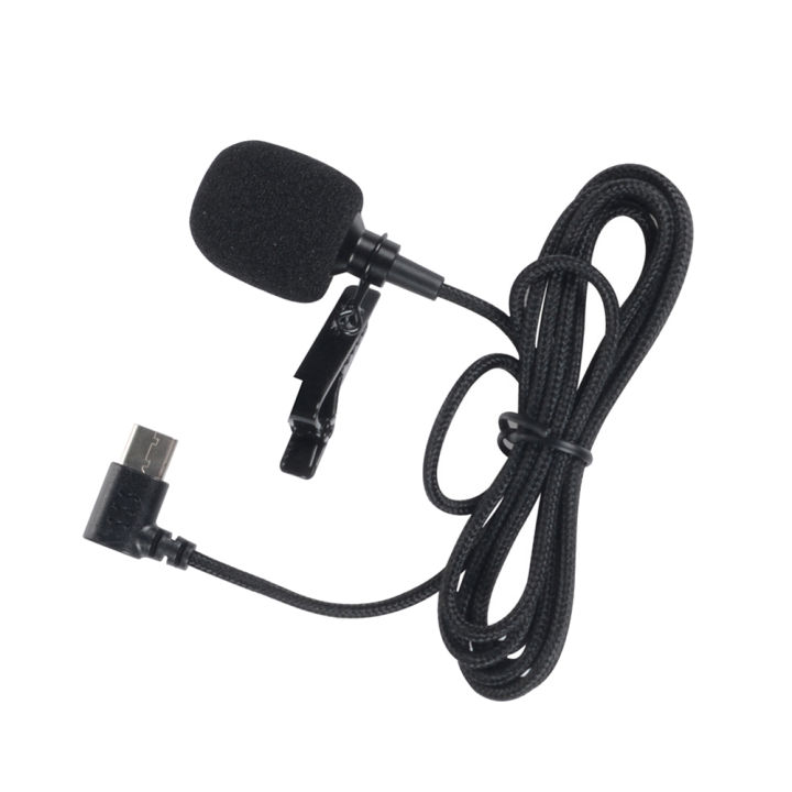 For SJ8 SJ9 Lavalier Microphone Type C External Accessories