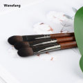 Wenefang 1 piece #144 Precision Highlighter Makeup brush detail Powder Blusher Natural wood Professional Make up brushes. 