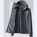 Special Offer UPF 50+ Sunscreen Jacket for Men -Waterproof Hooded Windbreaker for Summer Fishing and Hunting Quick Dry Sun Protection Clothing. 